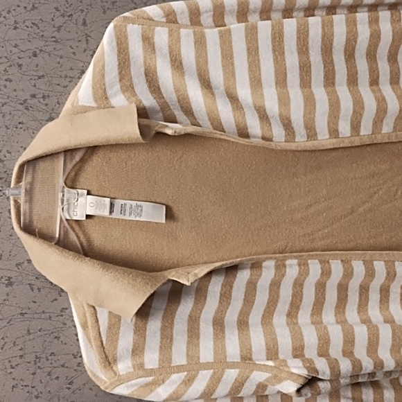 Chico's open front duster sweater size Small - Picture 2 of 5